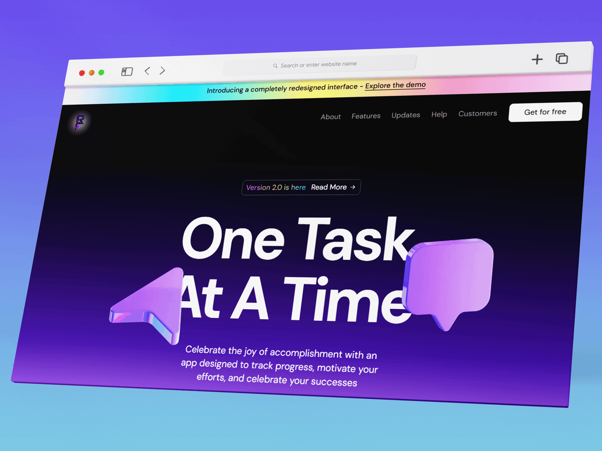 Trendy dark theme SASS website-img-0